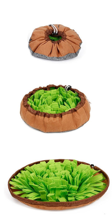 Injoya Vegetable Garden Snuffle Mat Dog Toy